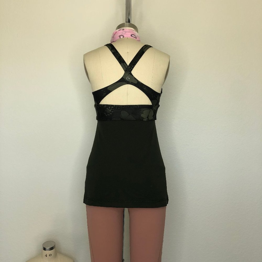 Lululemon Wrap It Up Tank X Cross Butterfly Racer - Picture 4 of 10